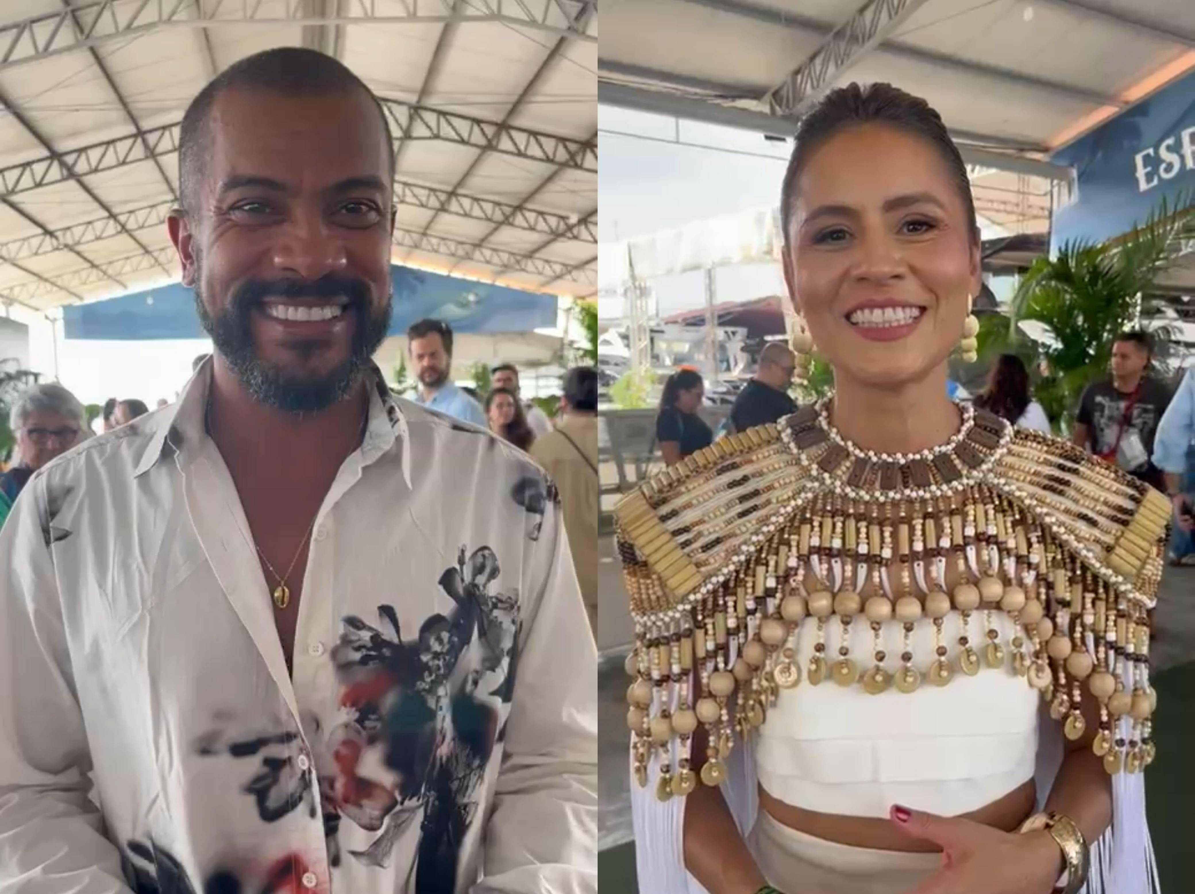 Artistas falaram com exclusividade ao Grupo Liberal a caminho do espetáculo